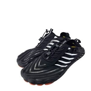 Water Shoes Mens Quick-Dry Aqua Socks Swim Beach Pool Black Size 9.5 Non-Slip